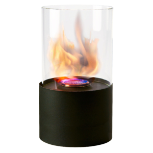 Sundby Lykta Bioetanol Rund H28cm, Svart