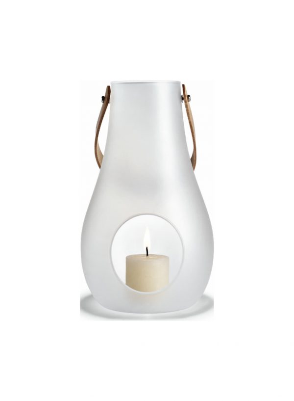 DWL Lanterna vit låg H25cm