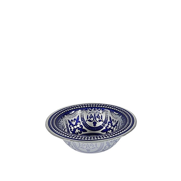 Marrakech Skål 16x6cm blå