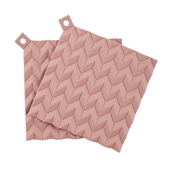 Hold-On Grytlapp 2-pack, Misty Rose