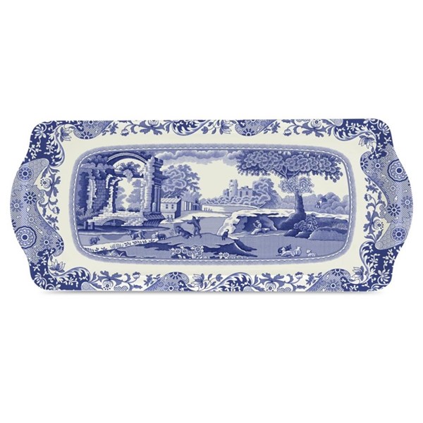 Blue Italian Smörgåsbricka 38,5x16,5cm