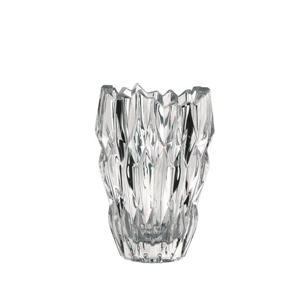Quartz Vas oval H16cm