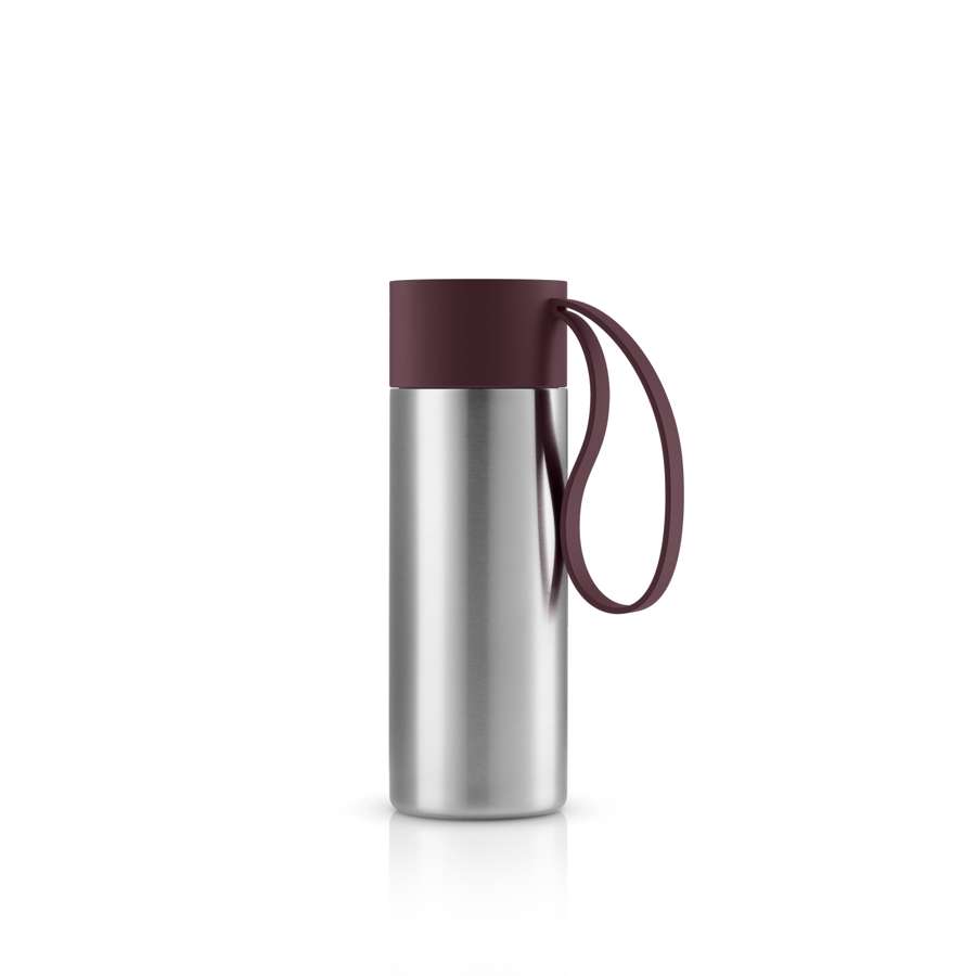 To Go Mugg 35cl dark burgundy