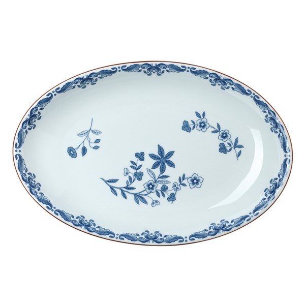 Ostindia Serveringsfat Ovalt 33x22cm
