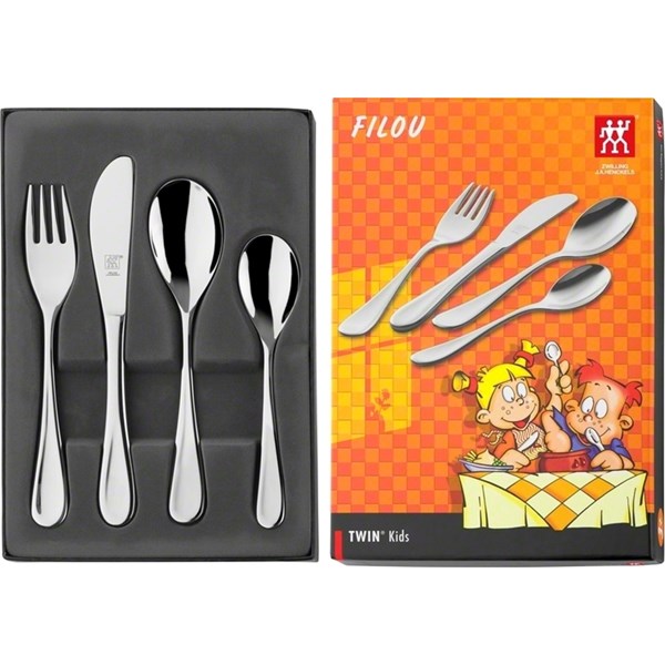 Twin Kids Bestickset Filou 4 delar