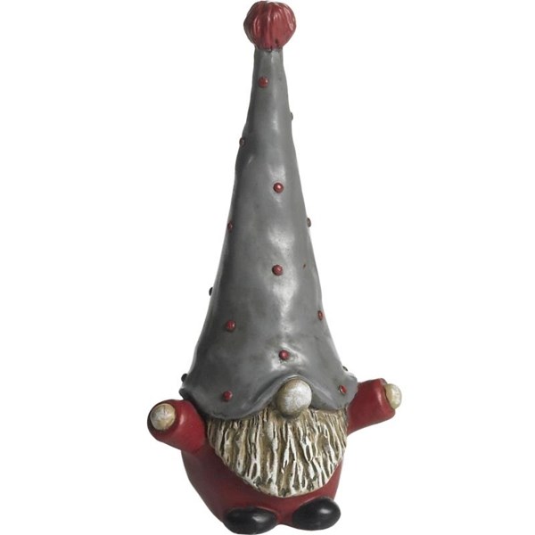 Tomten Hugo 18cm, Röd