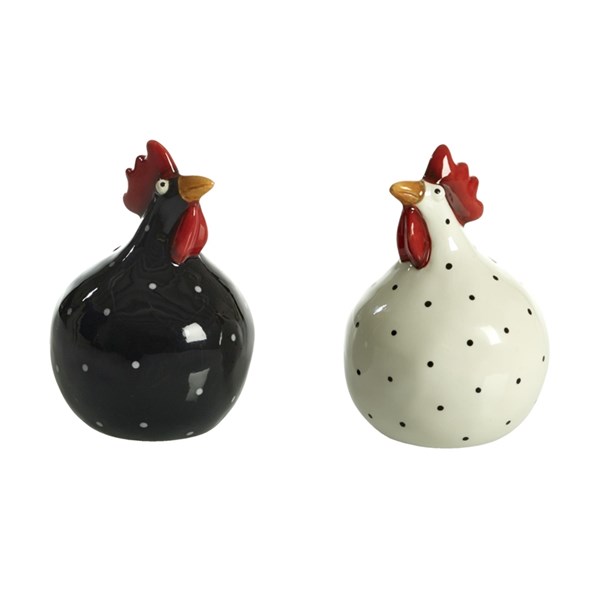 Höna Salt- & Peppar Set 8cm