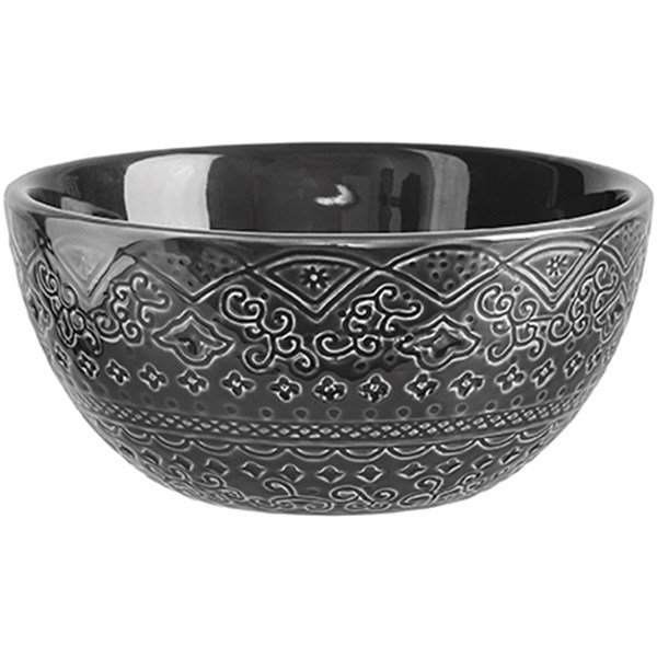 Orient Skål Medium Ø15x7cm, Asfalt