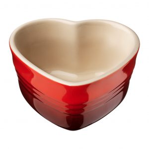 Hjärtformad Ramekin, Cerise