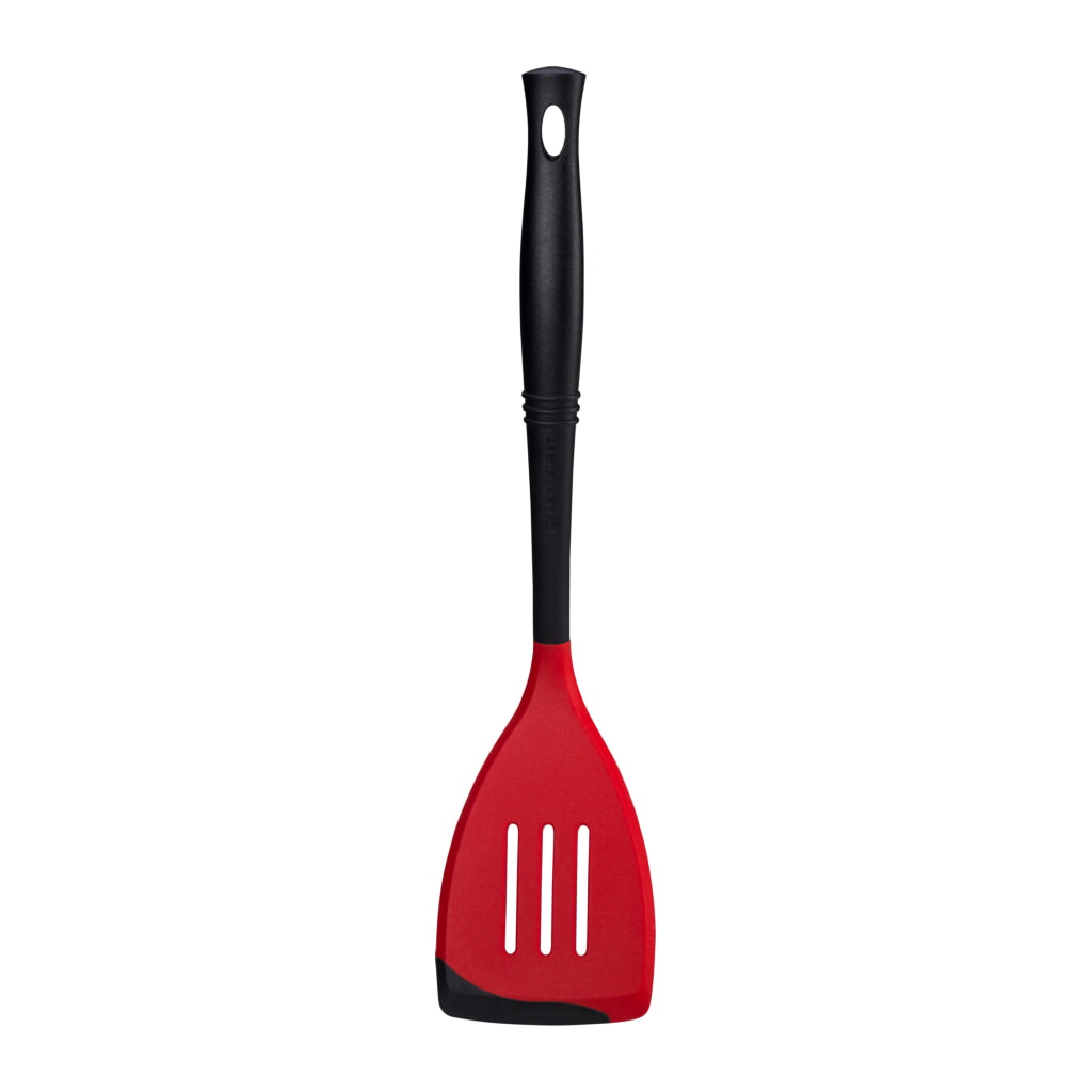 Flexibel Stekspade 34cm, Black/Cerise
