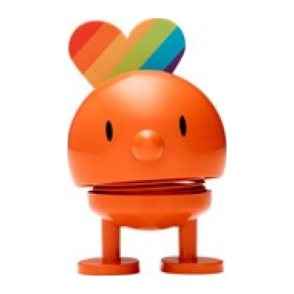 Small Rainbow Hoptimist, Orange