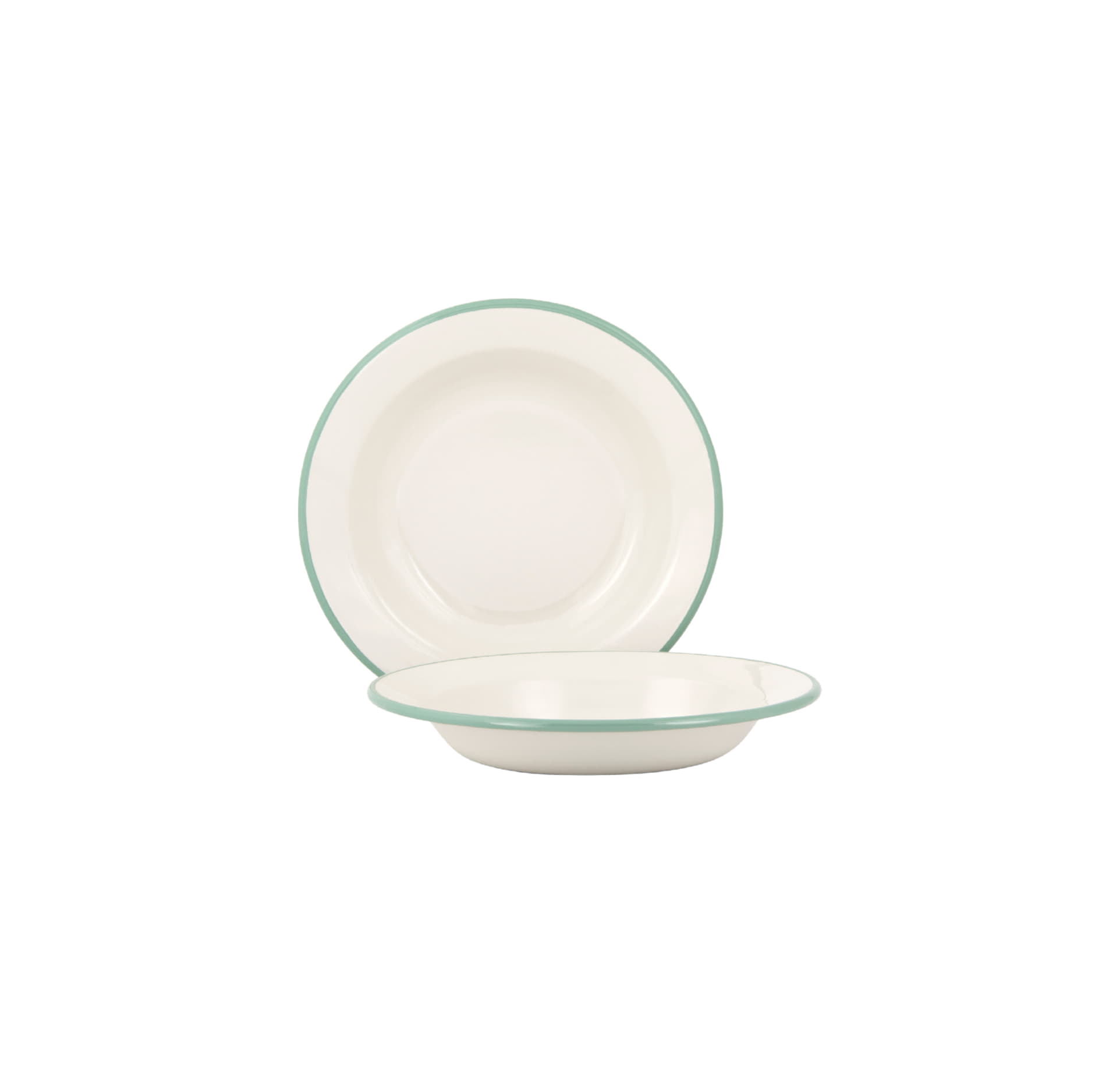 Djup Tallrik 22cm, Cream Lux