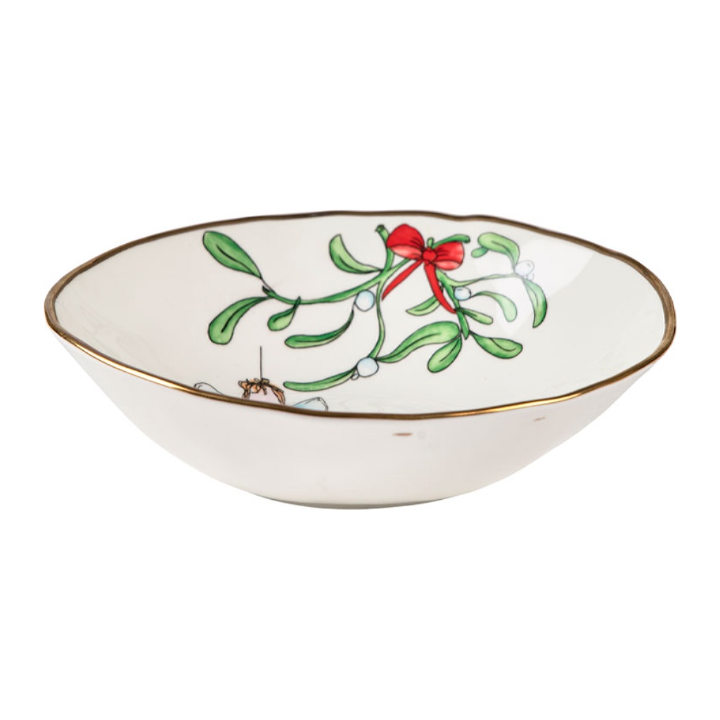 Skål Jingle Bell 18 cm Porslin