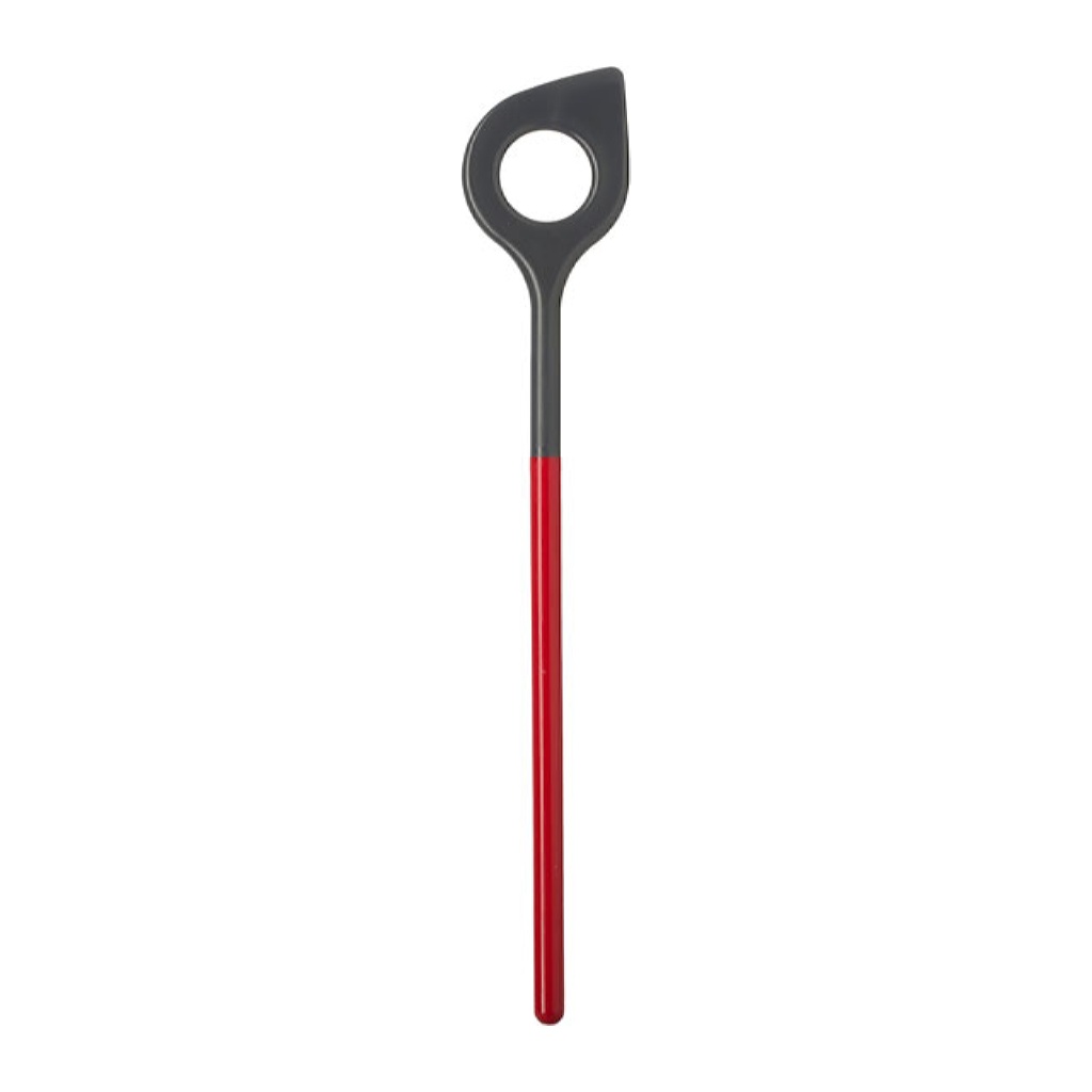Optima Sked med Hål 31cm, Röd