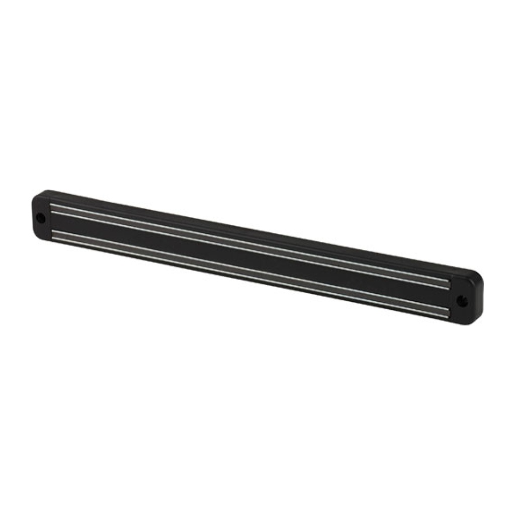 Knivmagnet 33x3,5cm svart stål