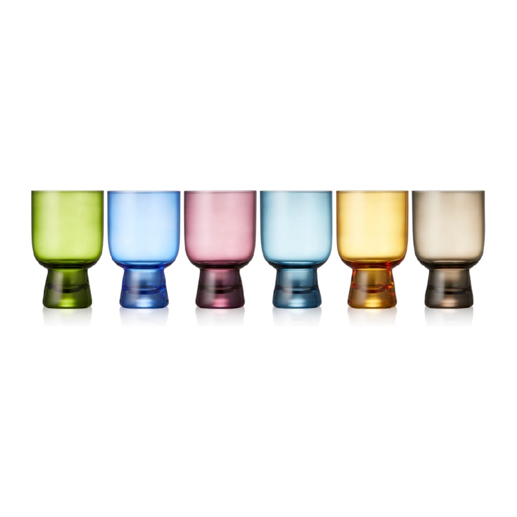 Lyngby Tumbler 7,5x12cm 6-pack, Mix