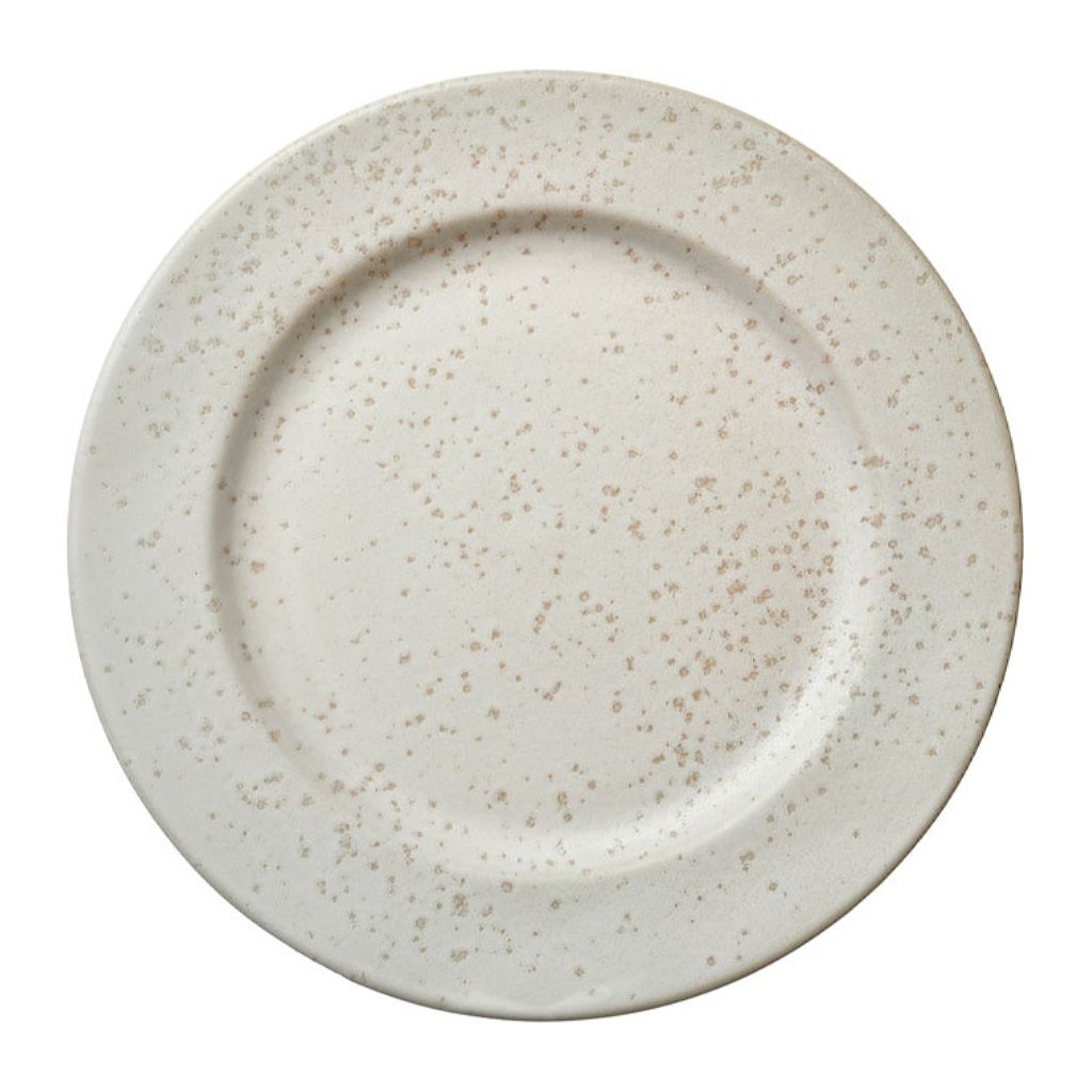 Bitz Desserttallrik 22cm, Matt Gräddvit