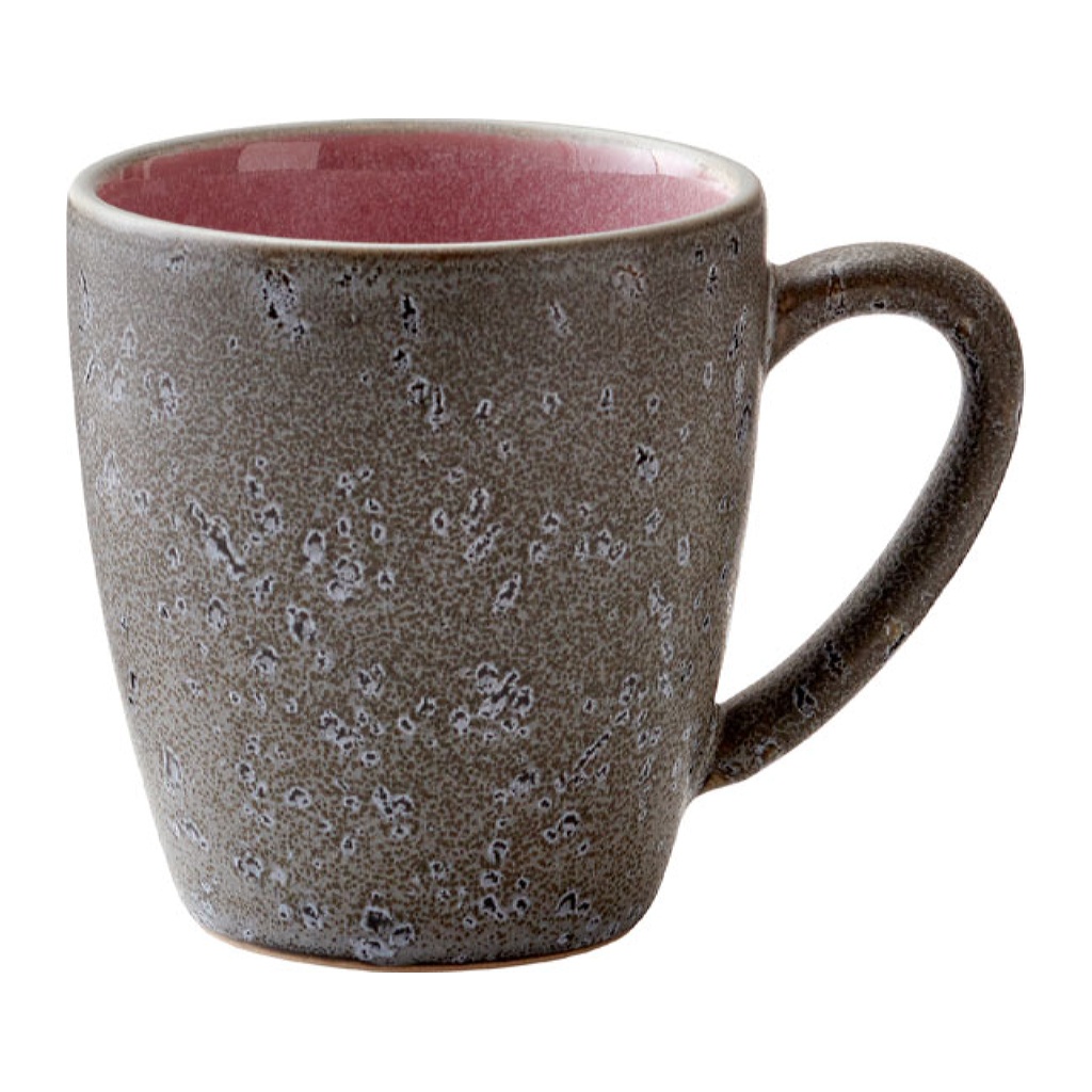 Bitz Mugg 19cl, Grå/Rosa
