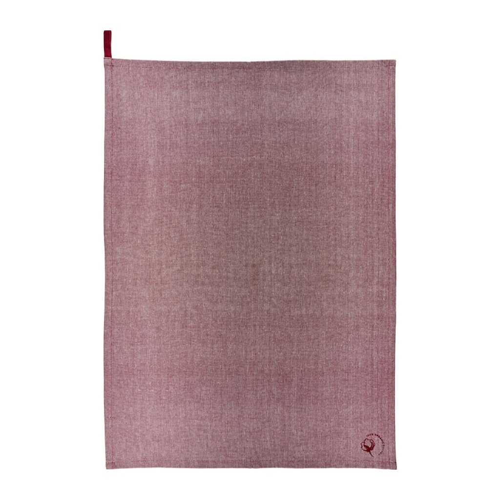 Kökshandduk 50x70 Chambray O Rosewood