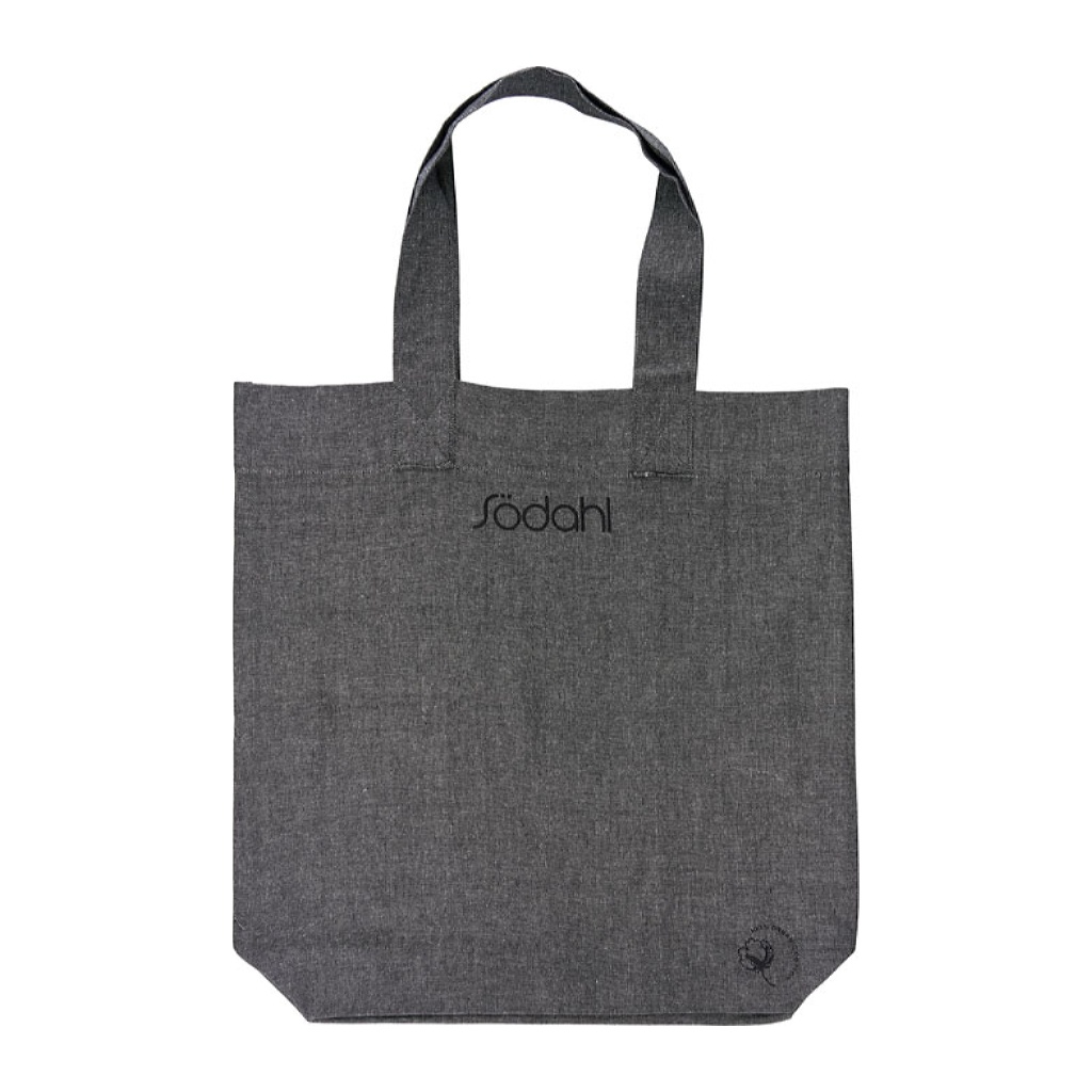 Shopper 42x43x10 Chambray O Black