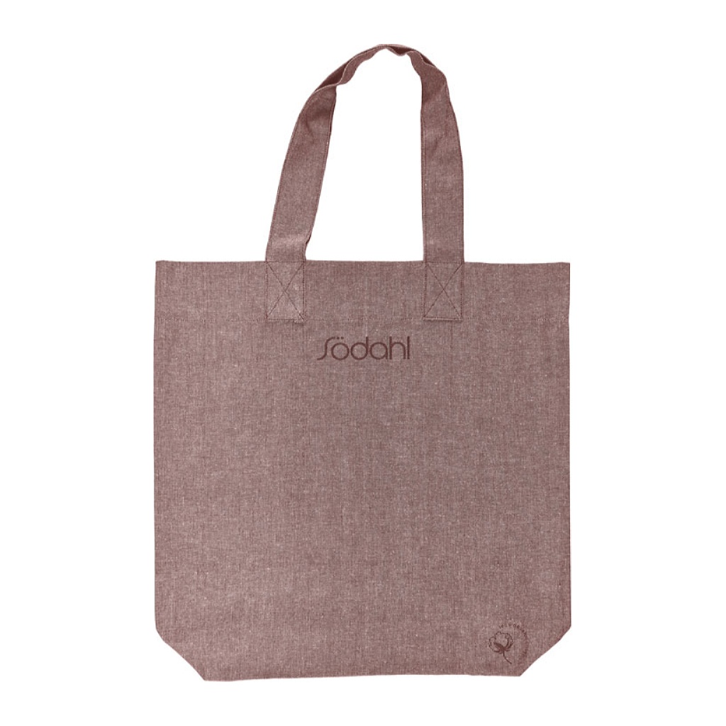 Shopper 42x43x10 Chambray O Rosewood