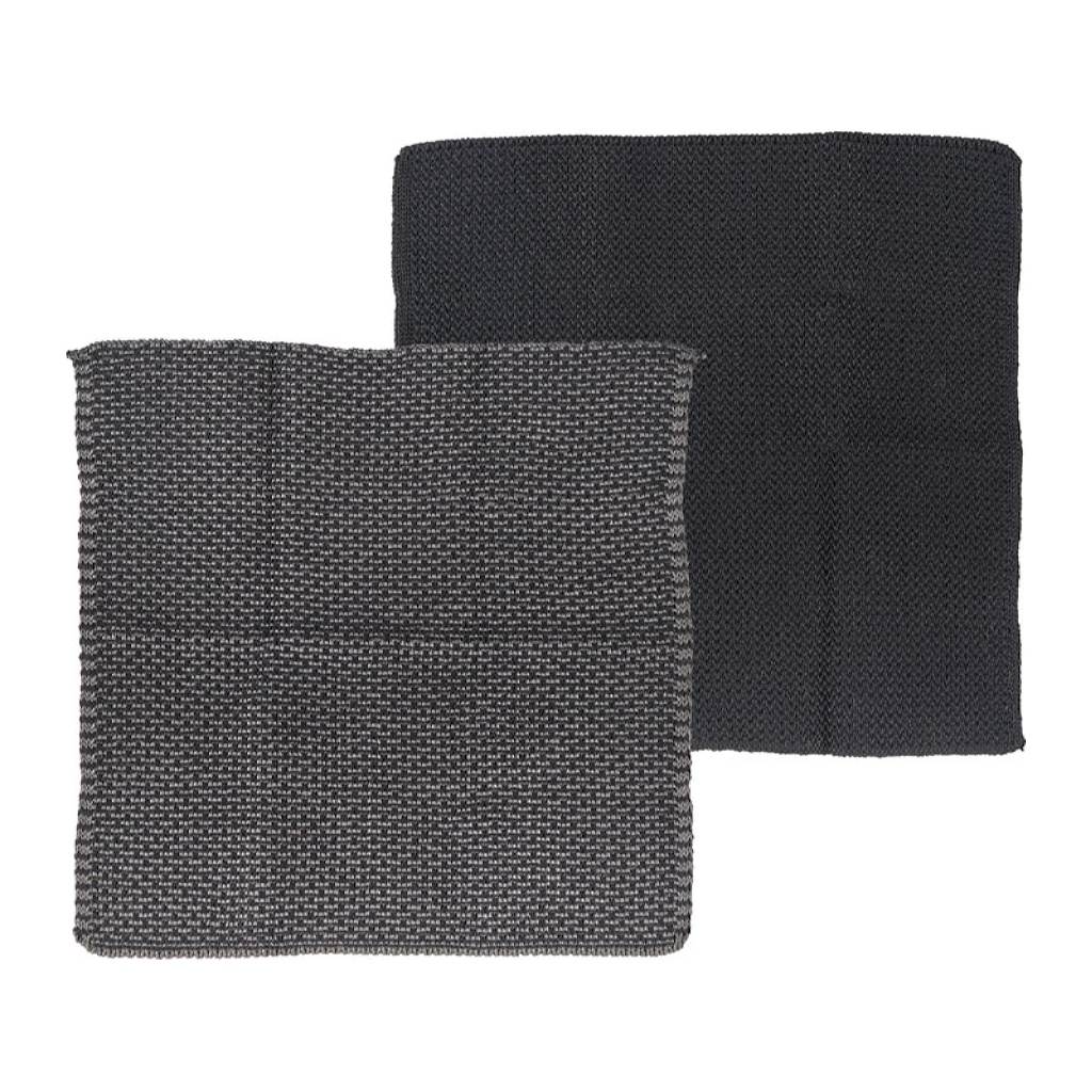 Disktrasa 30x30 Mix Kitchen Knit Black/Grey 2-pak