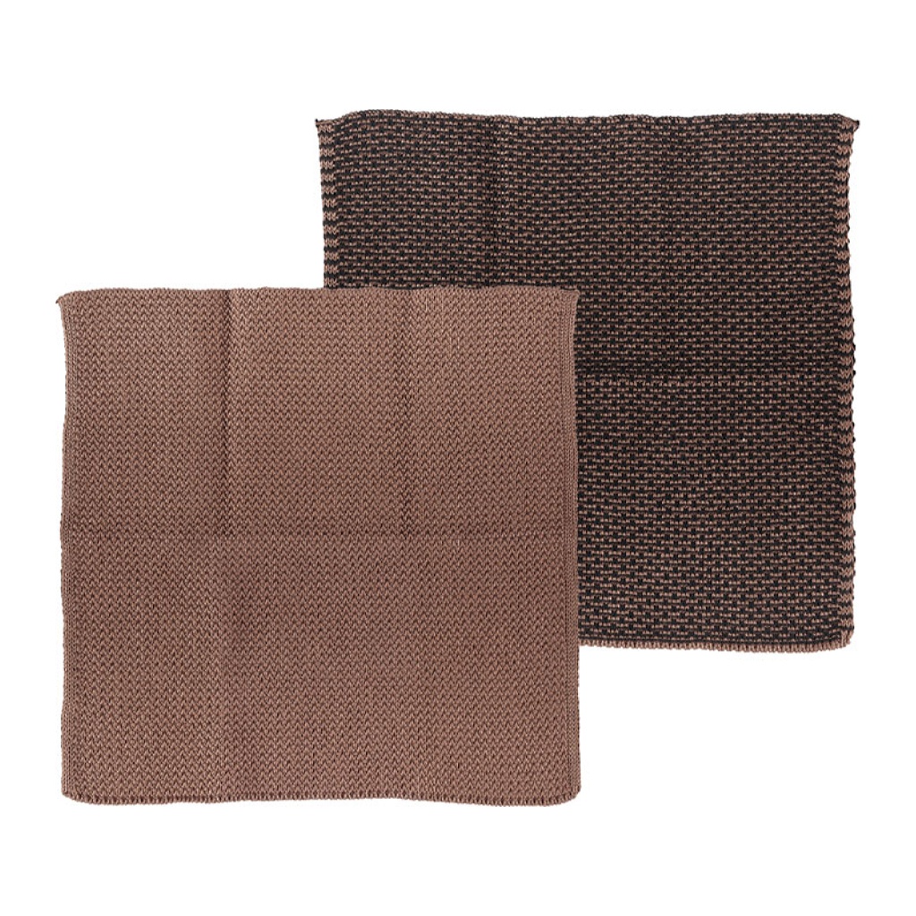 Disktrasa 30x30 Mix Kitchen Knit Rosewood/Black 2-pak