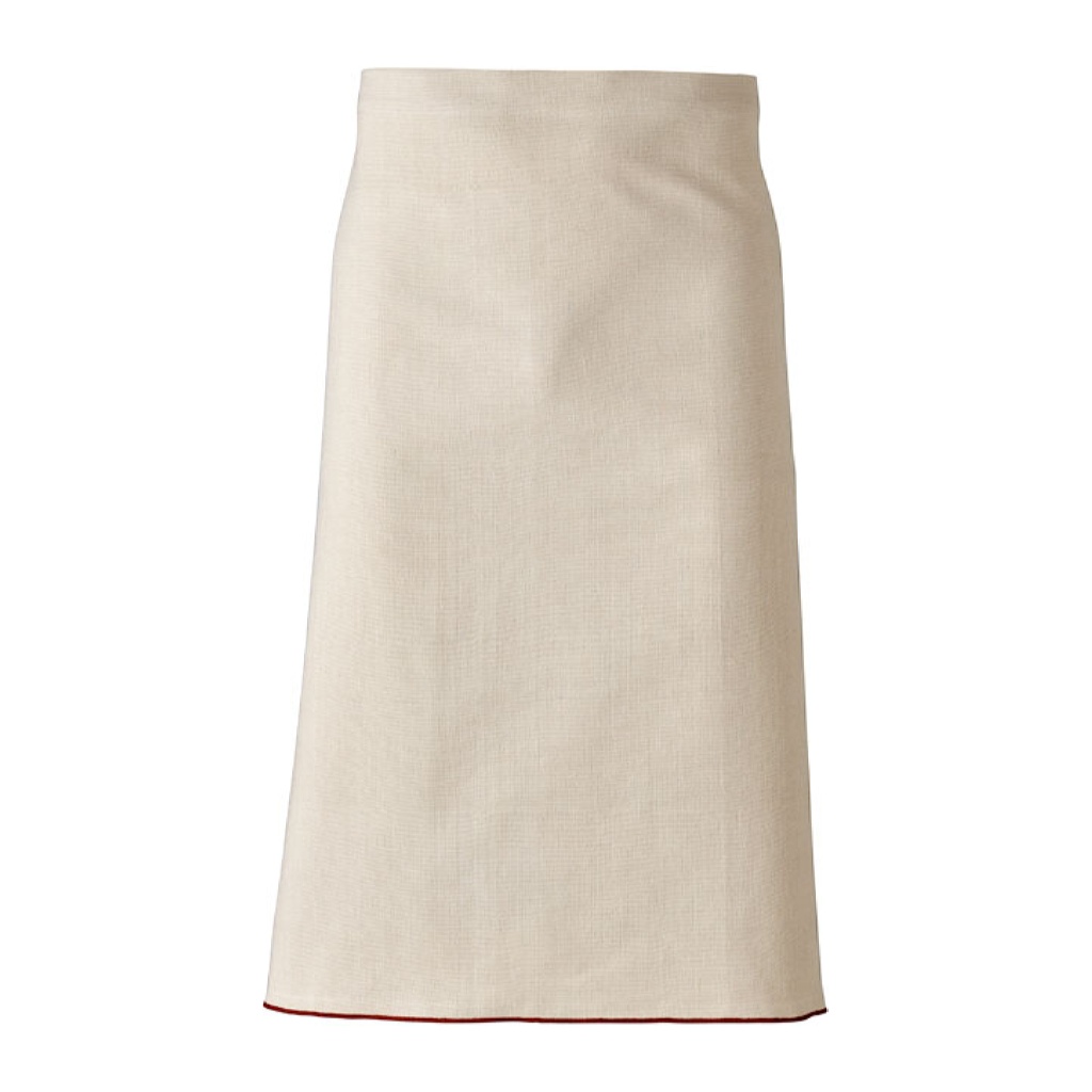 Midjeförkläde Organic 70x108cm, Cream