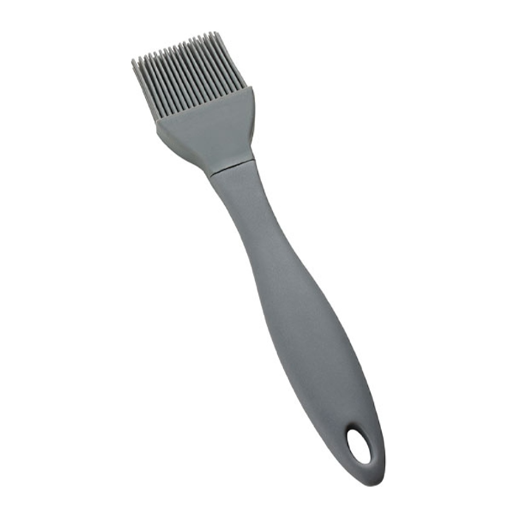 Brödpensel Silikon 20cm, Grå