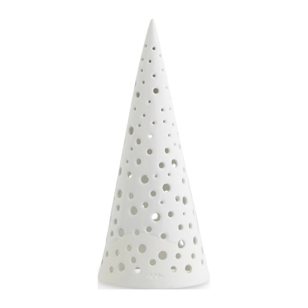 Nobili Ljuslykta H19cm Snövit