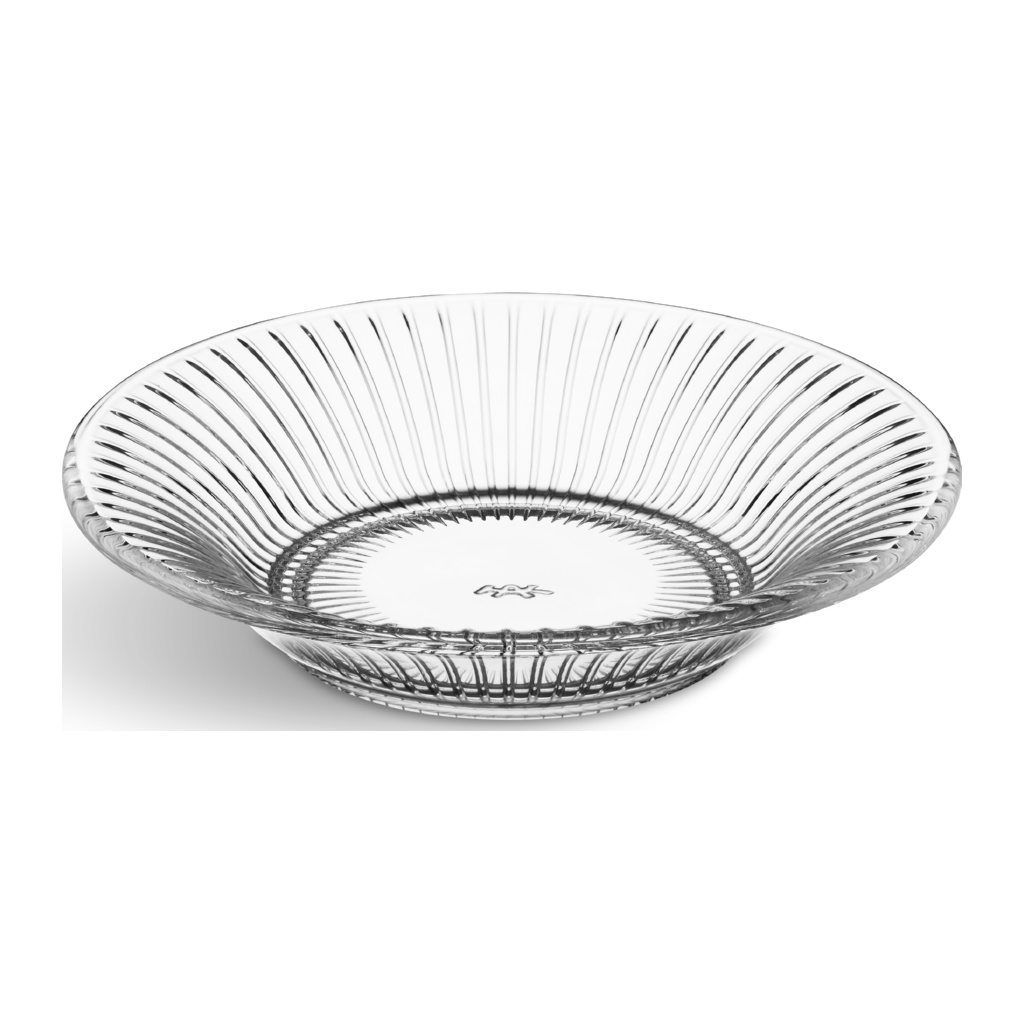 Hammershøi Glastallrik 17cm, Klar