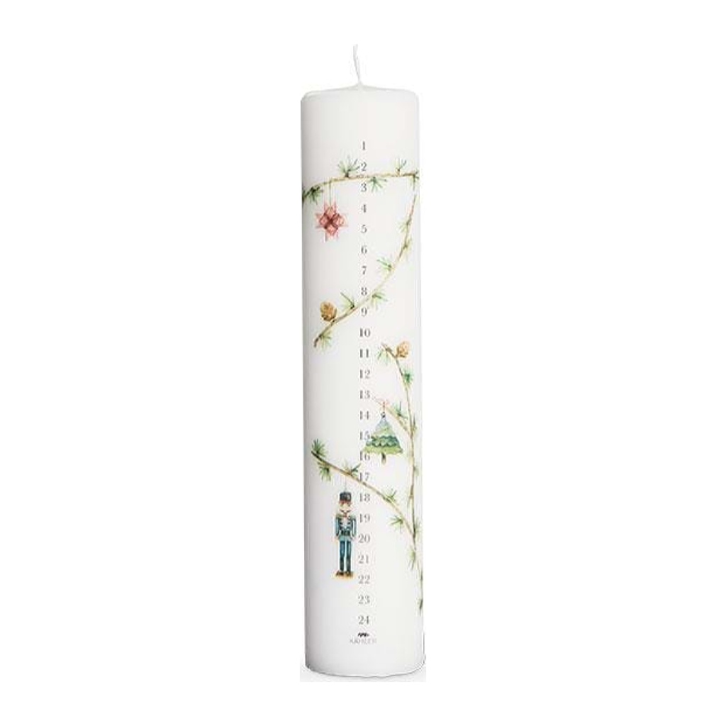 Hammershøi Christmas Adventsljus 2019 Ø5cm, Vit