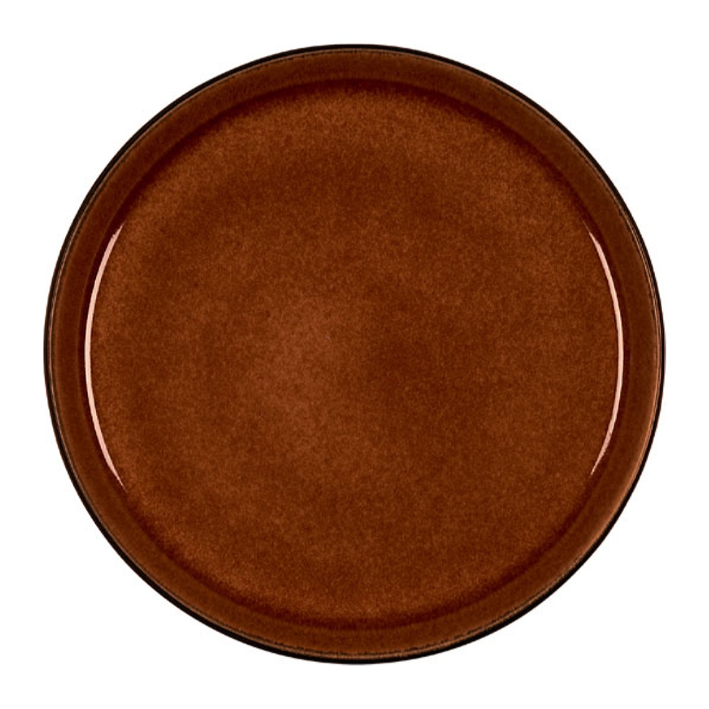 Gastro Tallrik 21cm, Svart/Amber