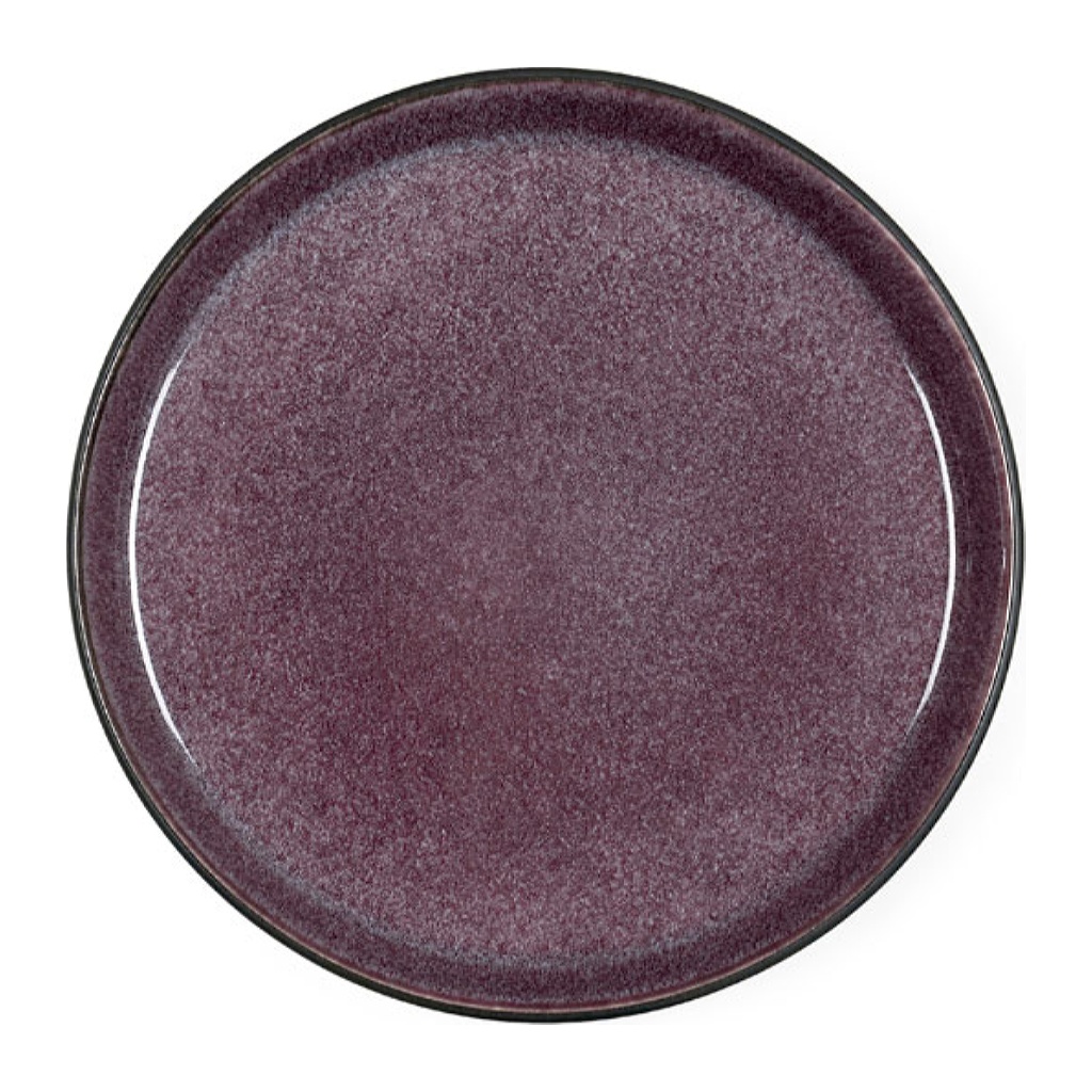 Gastro Tallrik 21cm, Svart/Lila