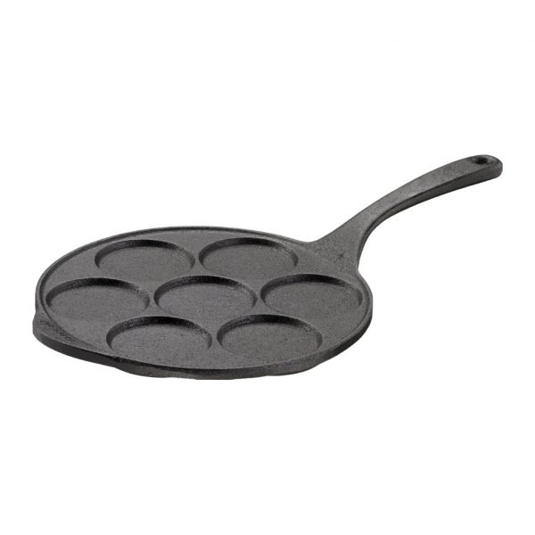 Plättpanna 23cm, Gjutjärnshandtag