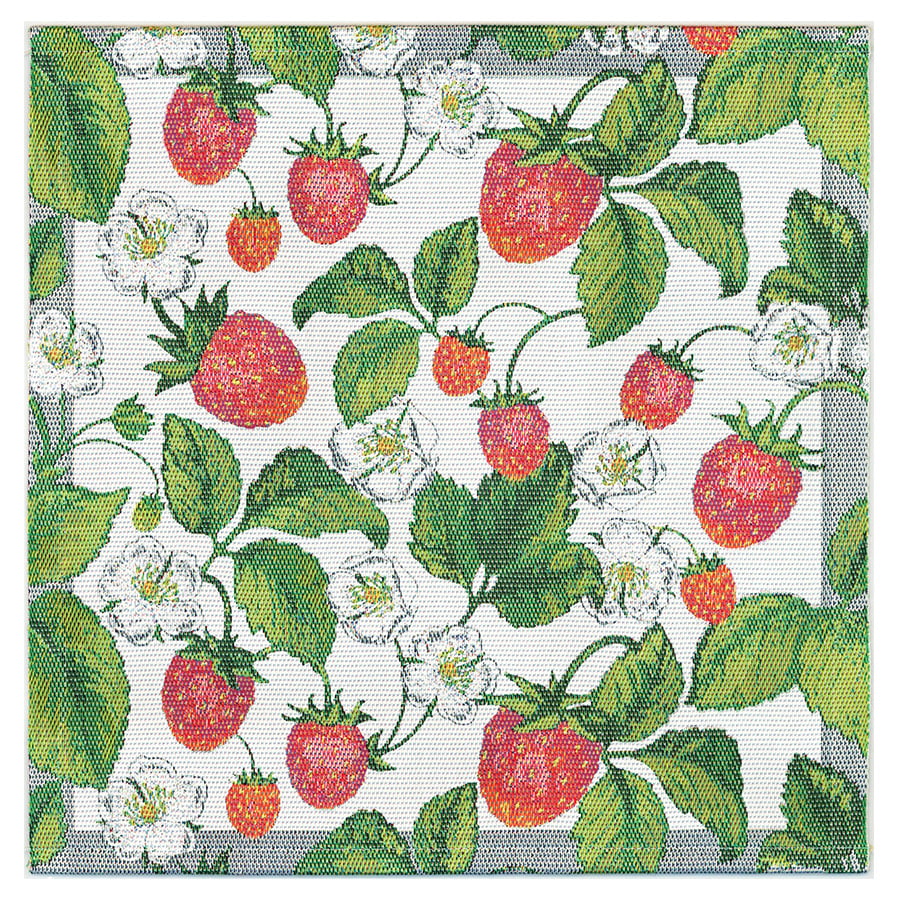 Jordgubbar 35x35cm Småduk/Servett