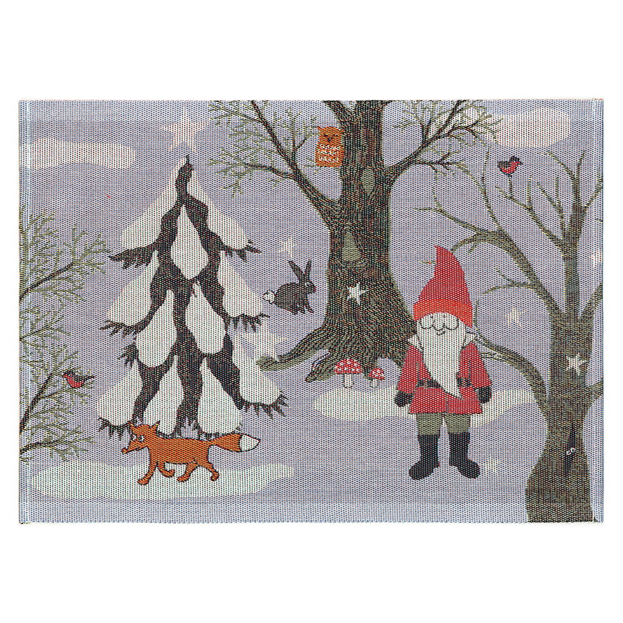 Julpromenad 35x48cm Mattablett