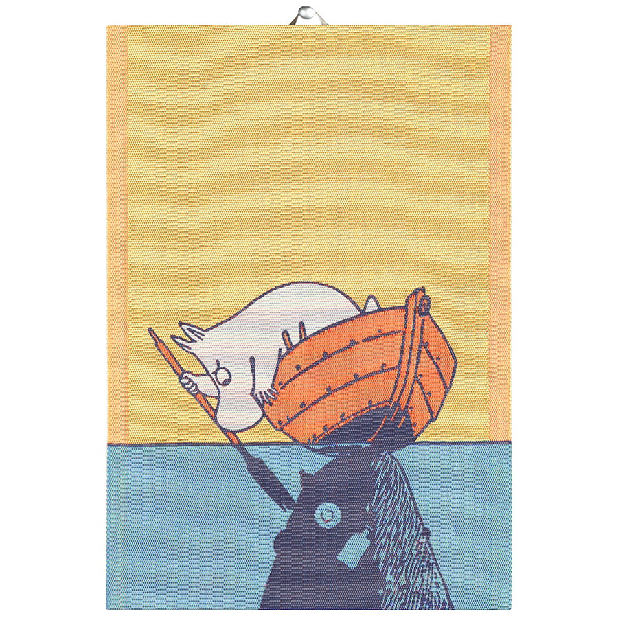 Moomin & Boat 35x50cm Handduk