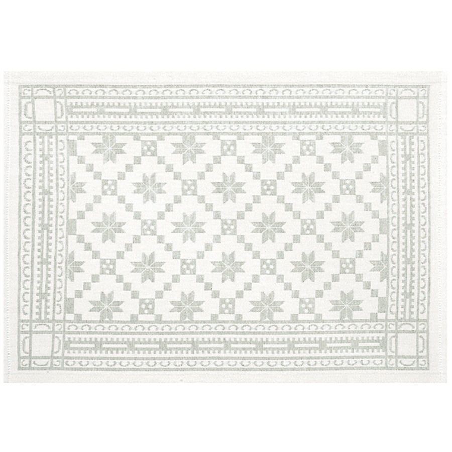 Åttebladrose 080 35x48cm Mattablett