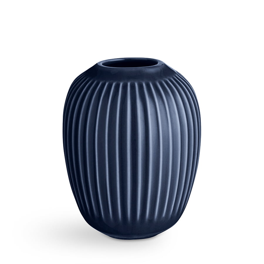 Hammershøi Vas H10,5cm, Indigo