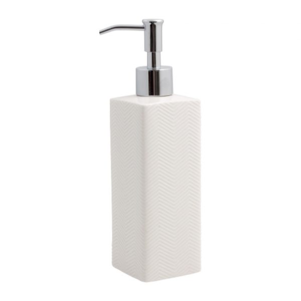 Kub Fishbone Pump 21cm, Vit