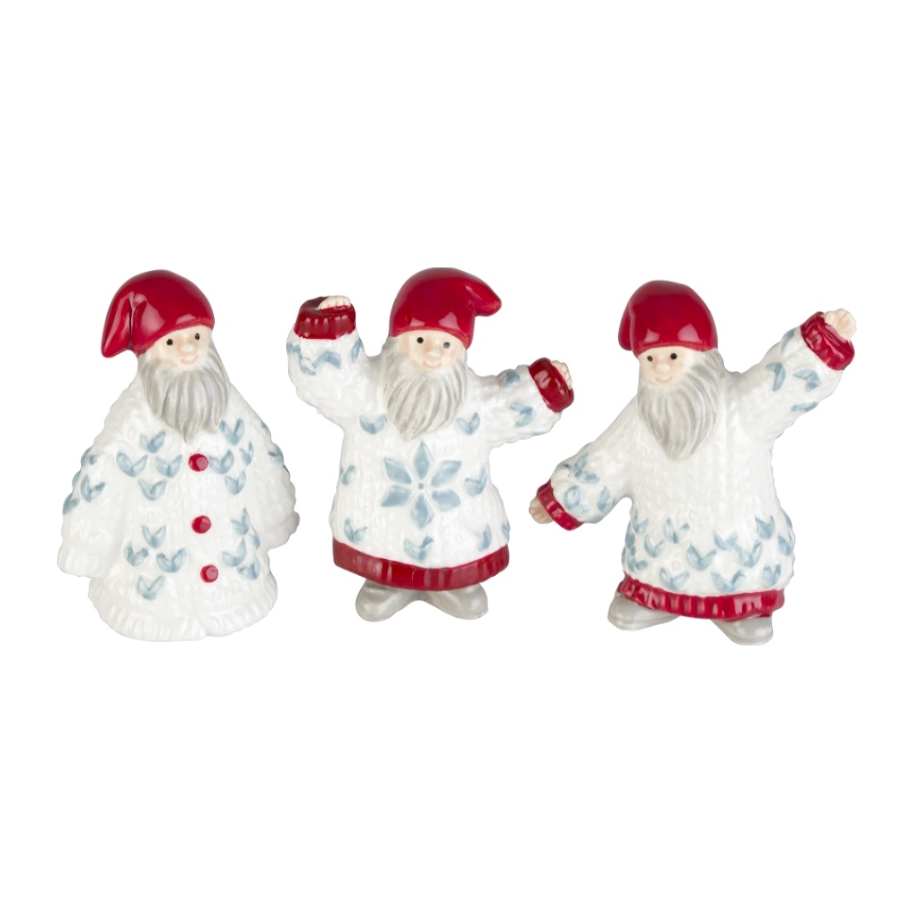 Tröj-tomtar 6cm 3-pack