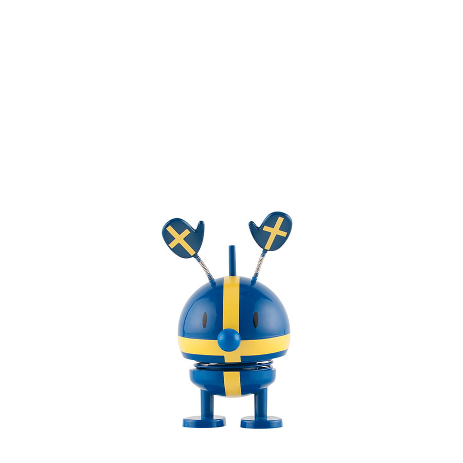 Small Roligan Sweden Blue 9,5 cm