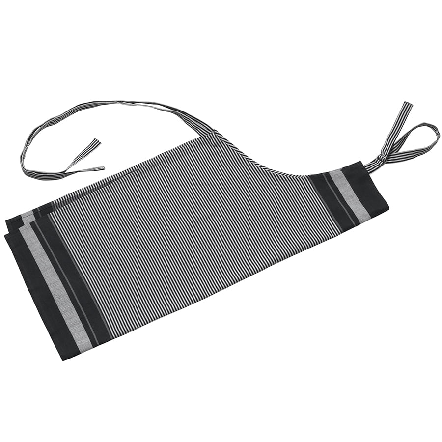 Jumbo Förkläde Svart/Natur Randig 90Cx70/80cm