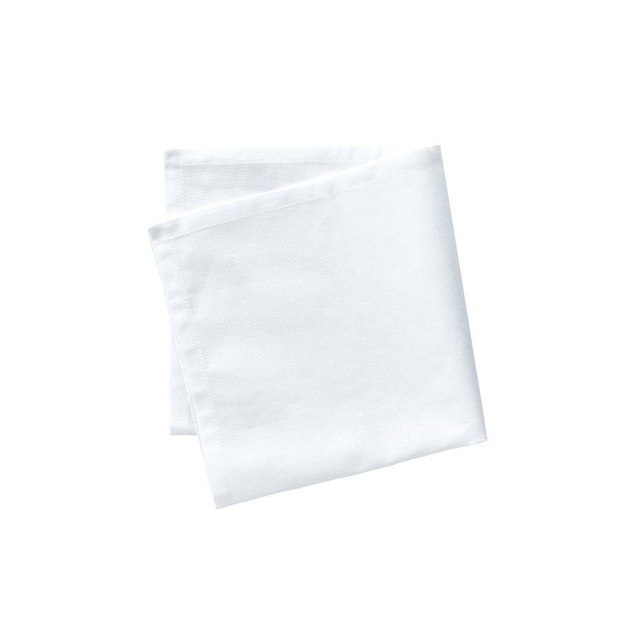 Servett 45x45cm Textil, Vit