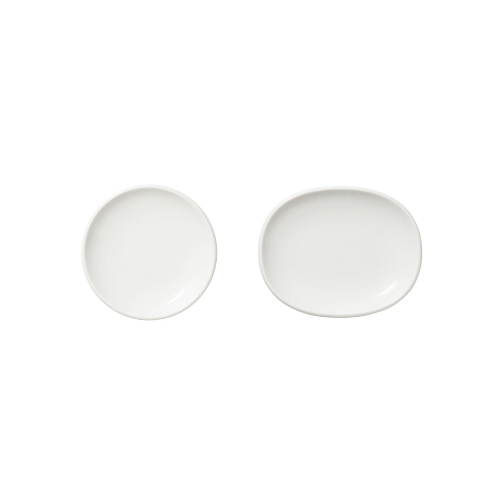 Raami Tallrik Liten 2-pack, Vit