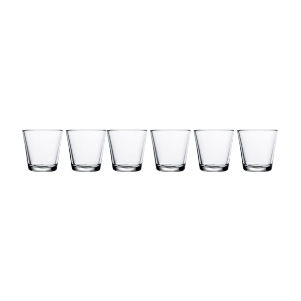 Kartio Glas 21cl 6-pack, Klar