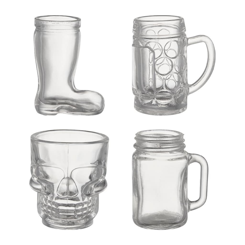 Shon Shotglas 4-pack 3,4-5,1cl, Mix