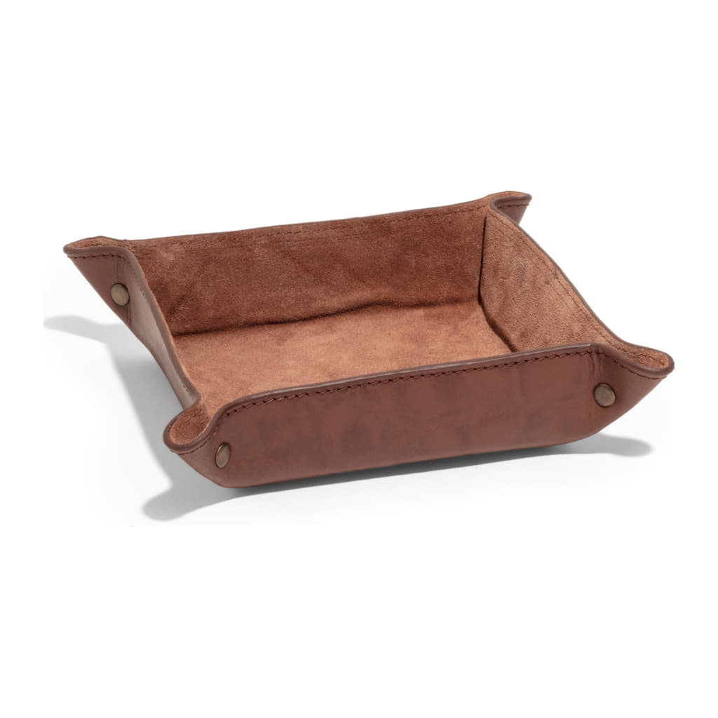 Skeen Läderfat Litet, DK Cognac