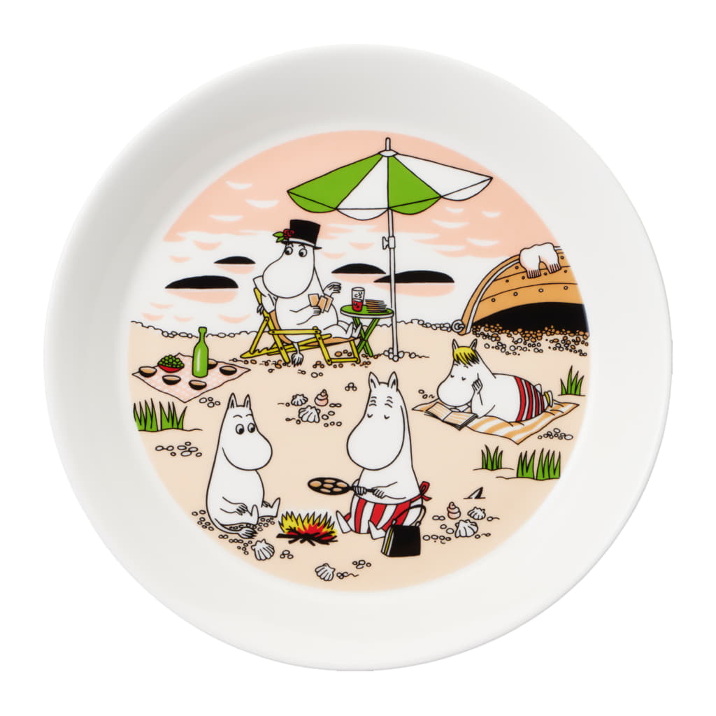 Mumin Tallrik 19cm, Tillsammans
